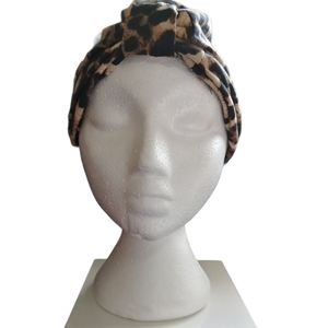 Ever Fairy Handmade Leopard Print Hat Turb…